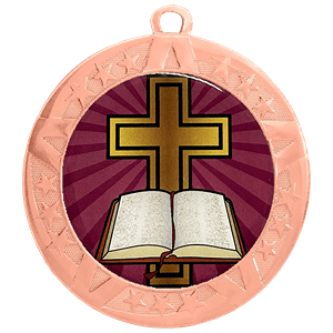 Religious Cross Bronze Medal