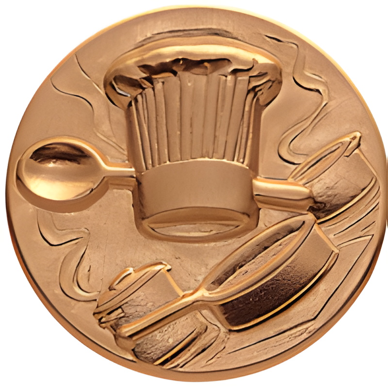 Culinary Arts Litho Medal Insert