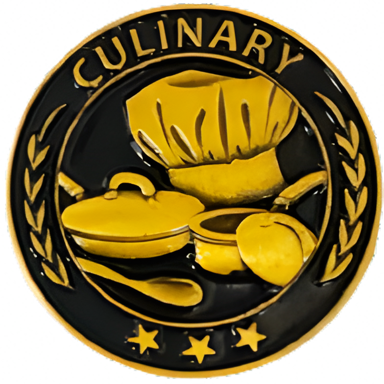 Culinary Excellence Premium Lapel Pin