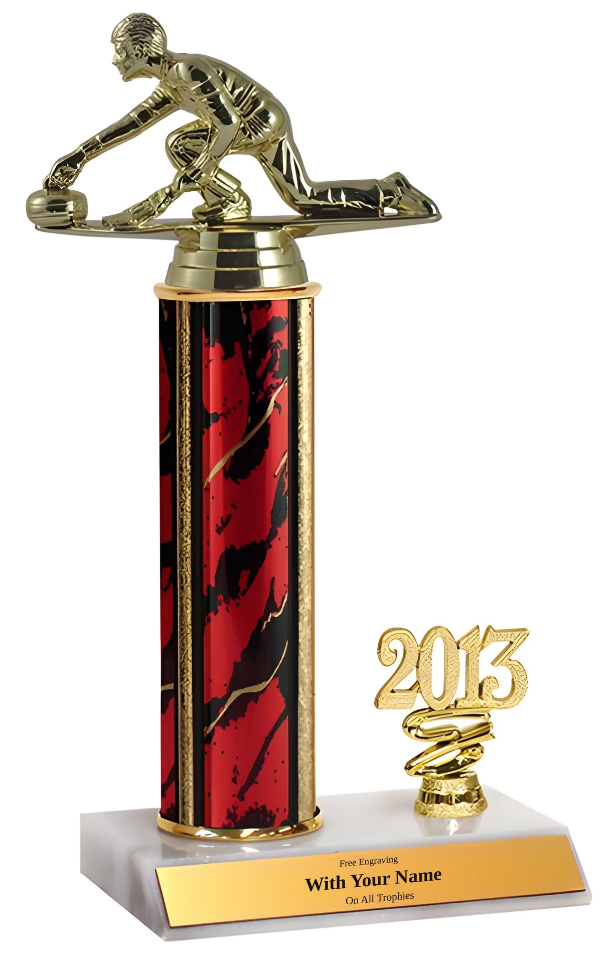 Curling 2026 Year Trim Trophy