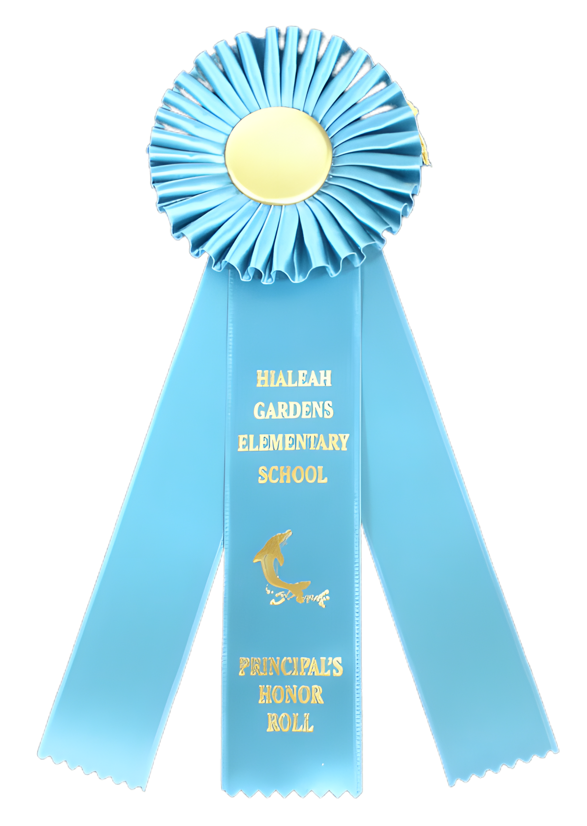 Custom 3-Streamer Rosette Ribbon