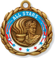 Torch Custom Ring Medal