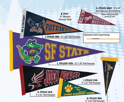 Custom Felt Pennants & Banners