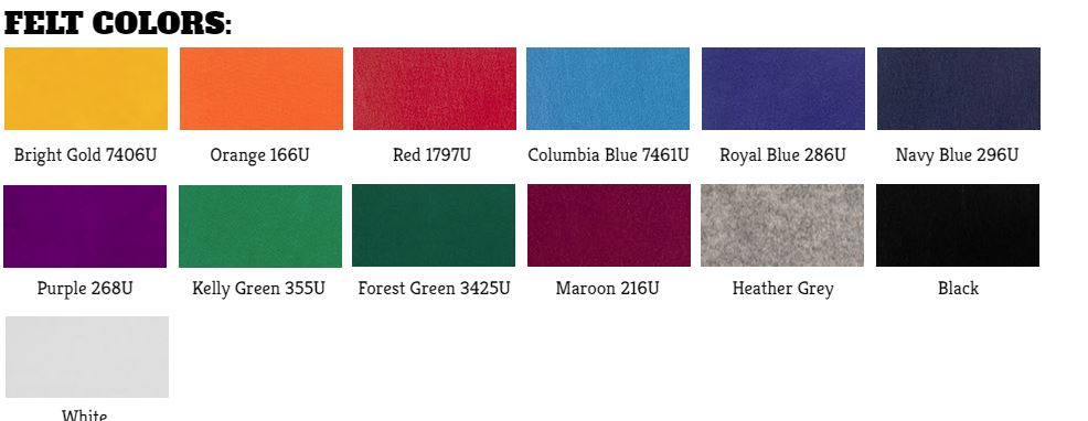 Custom Felt Pennants & Banners