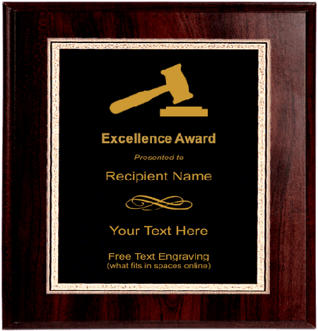 Debate Plaque