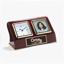 Desk Clock with Photo