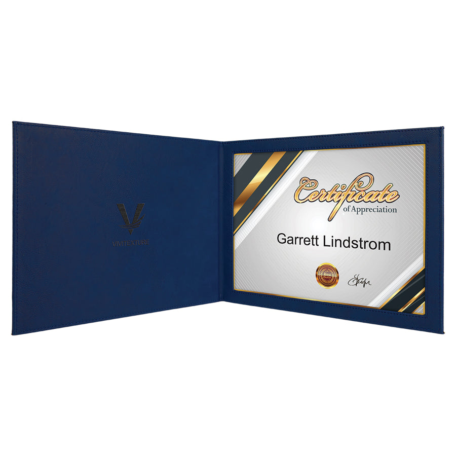 Leatherette Diploma & Certificate Holder - No Minimum!