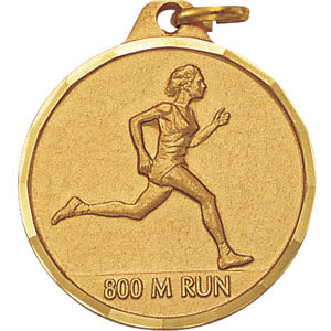 Female Distance Medal, (1 1/4")