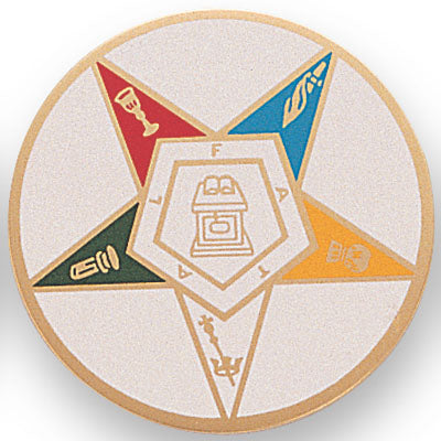 Eastern Star Litho Medal Insert