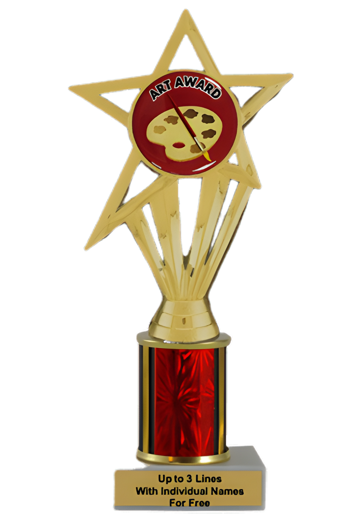 Budget Art Column Insert Trophy