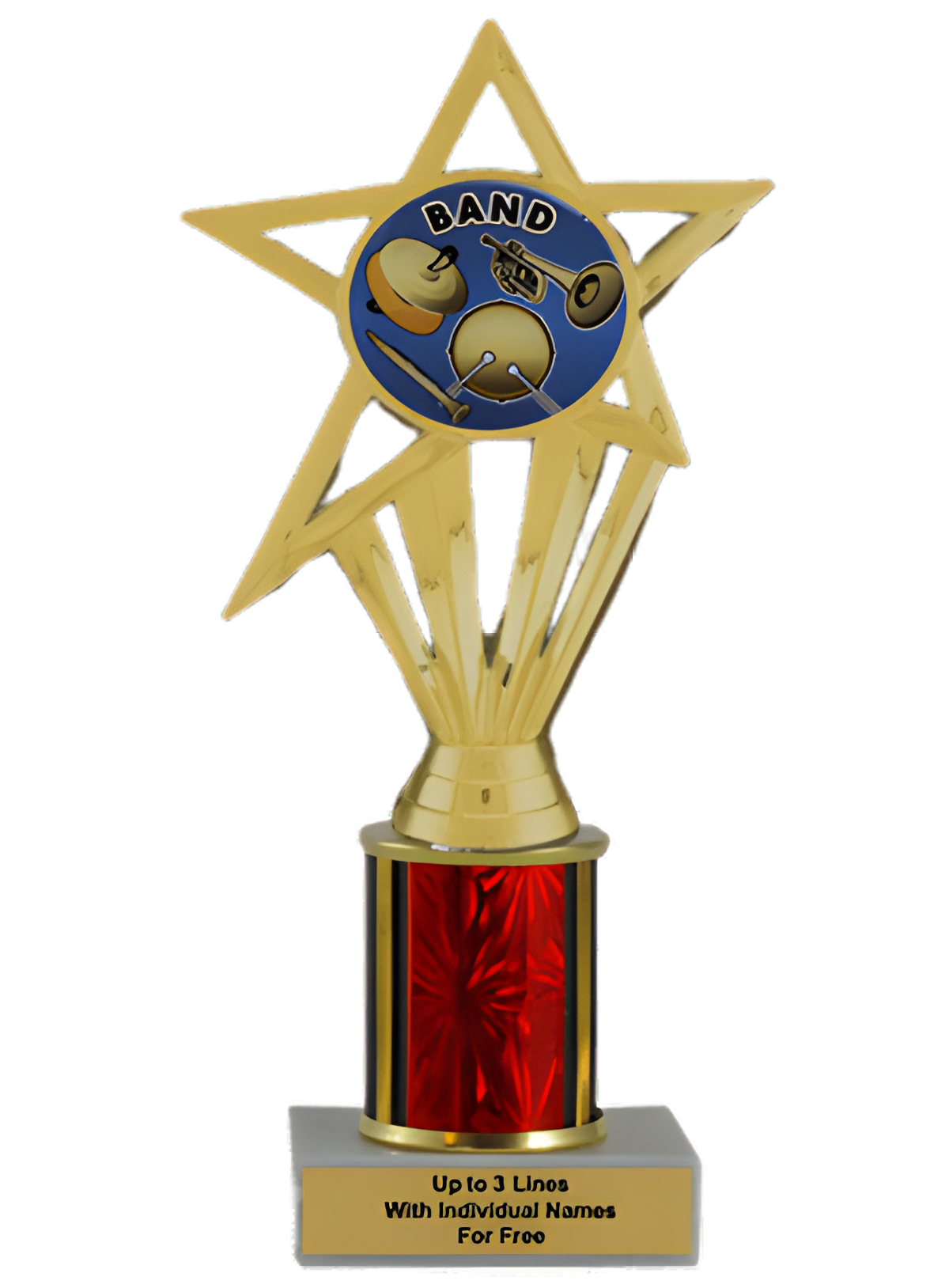 Budget Band Column Insert Trophy