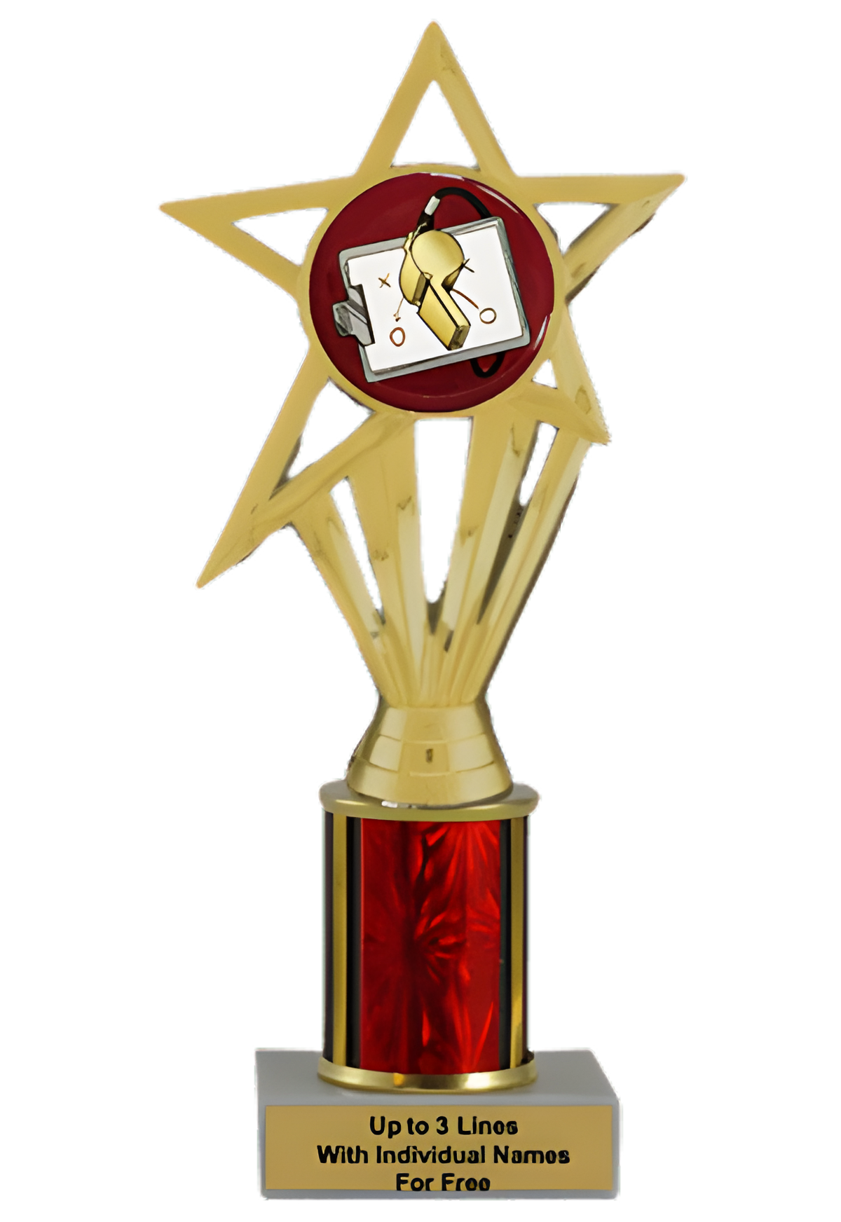 Budget Coach Column Insert Trophy