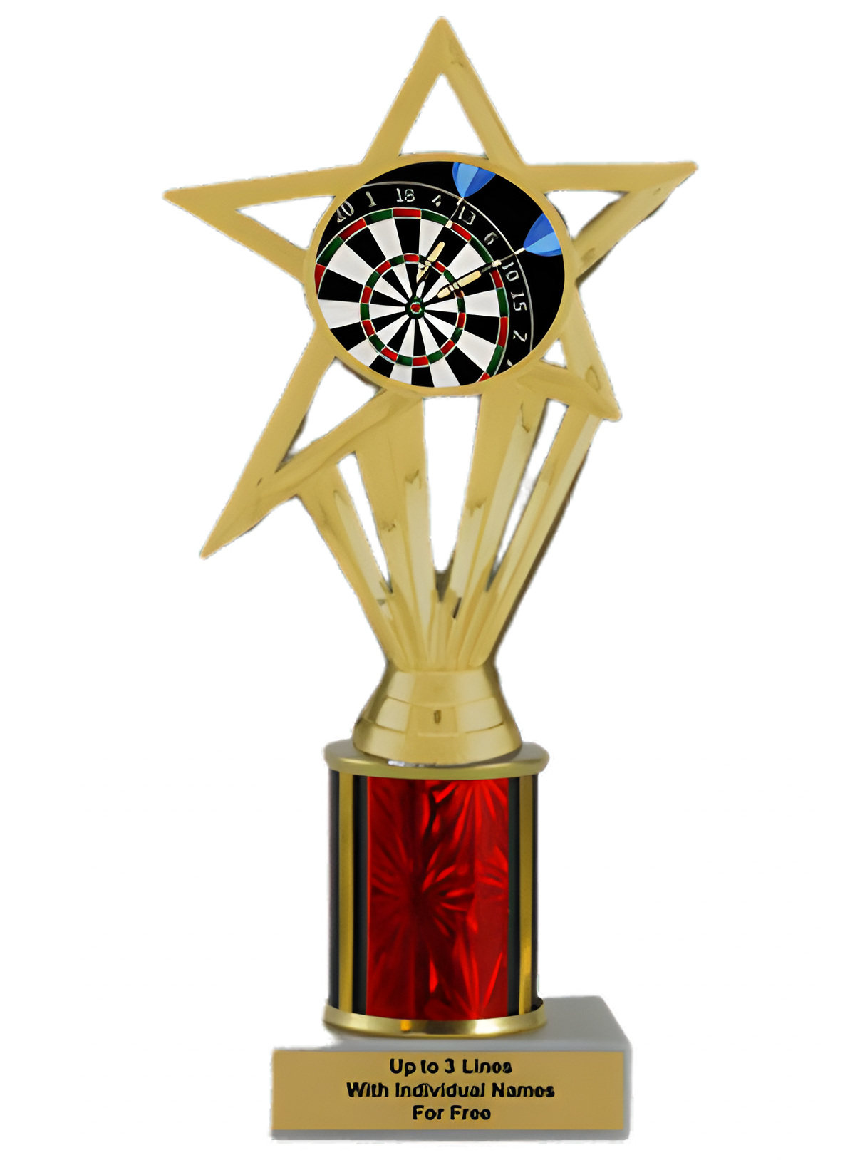 Budget Darts Column Insert Trophy