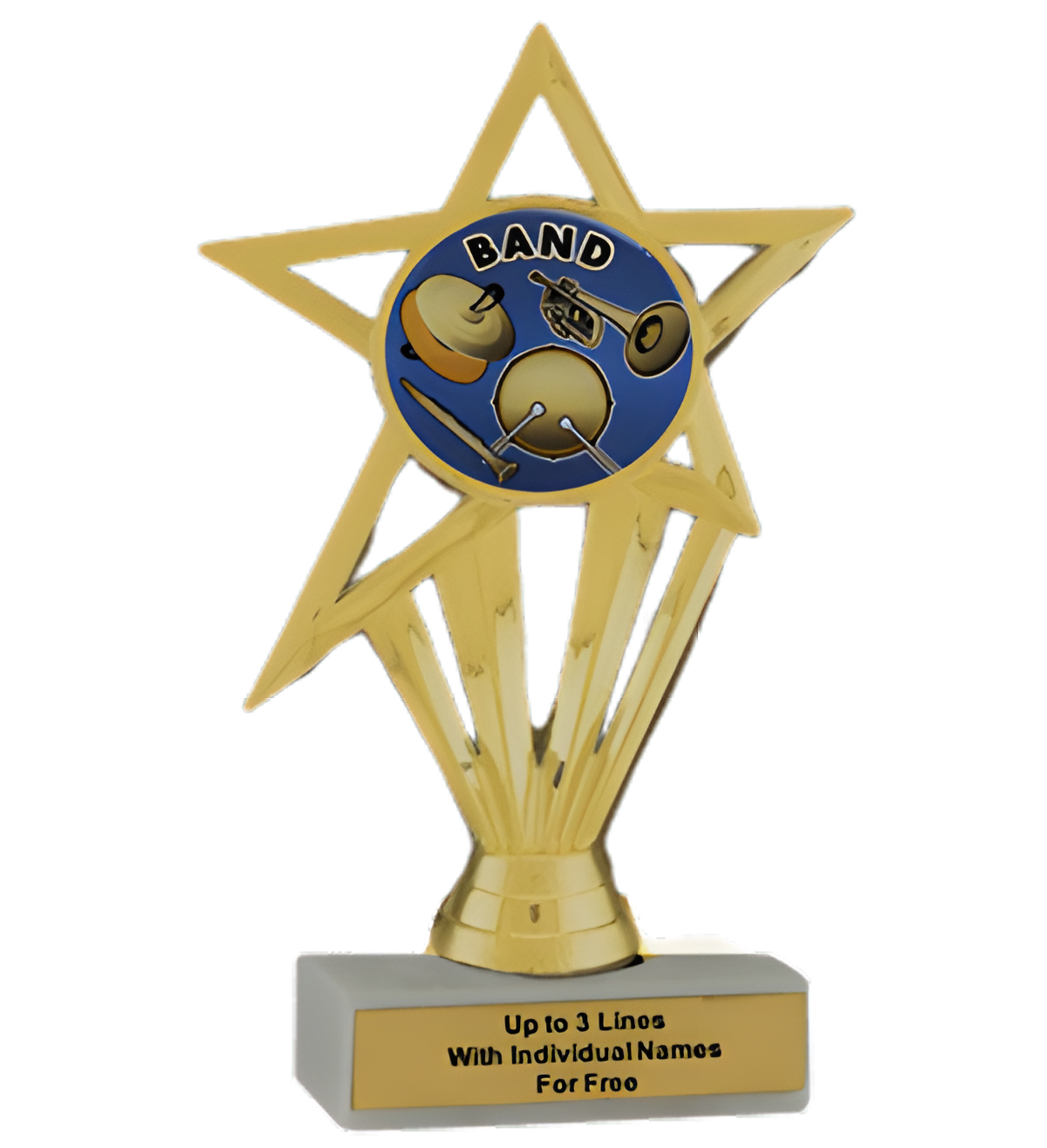 Budget Band Insert Trophy