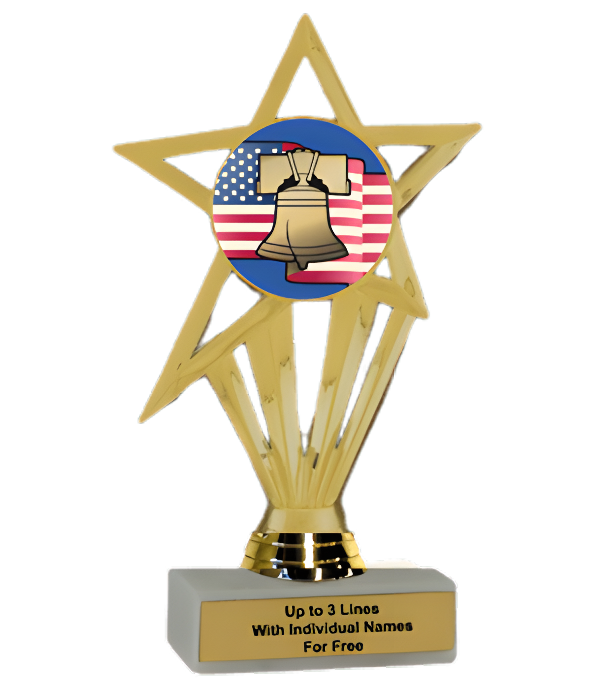 Economy Participation Insert Trophy - Citizenship Excellence