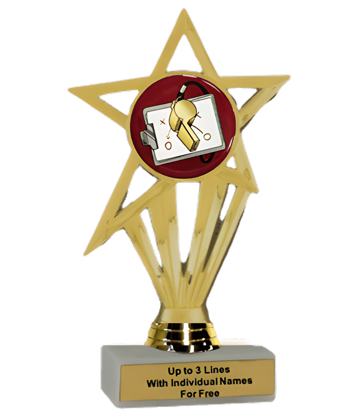 Economy Participation Insert Trophy - Coach