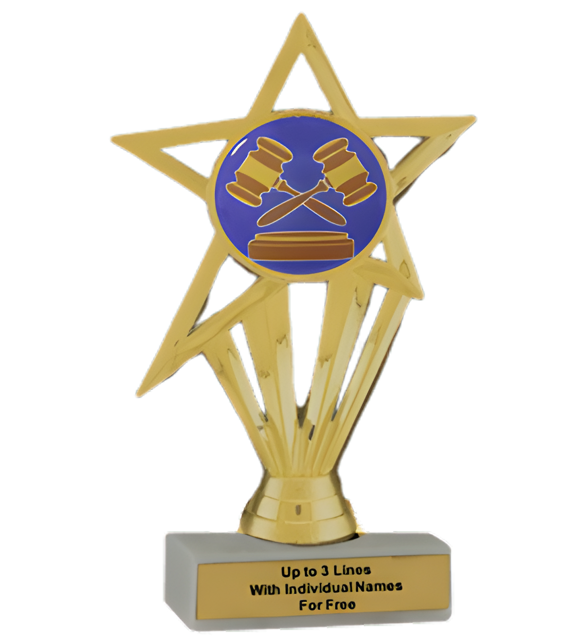 Budget Debate Insert Trophy