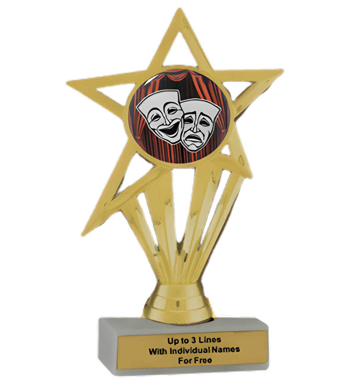 Budget Drama Insert Trophy