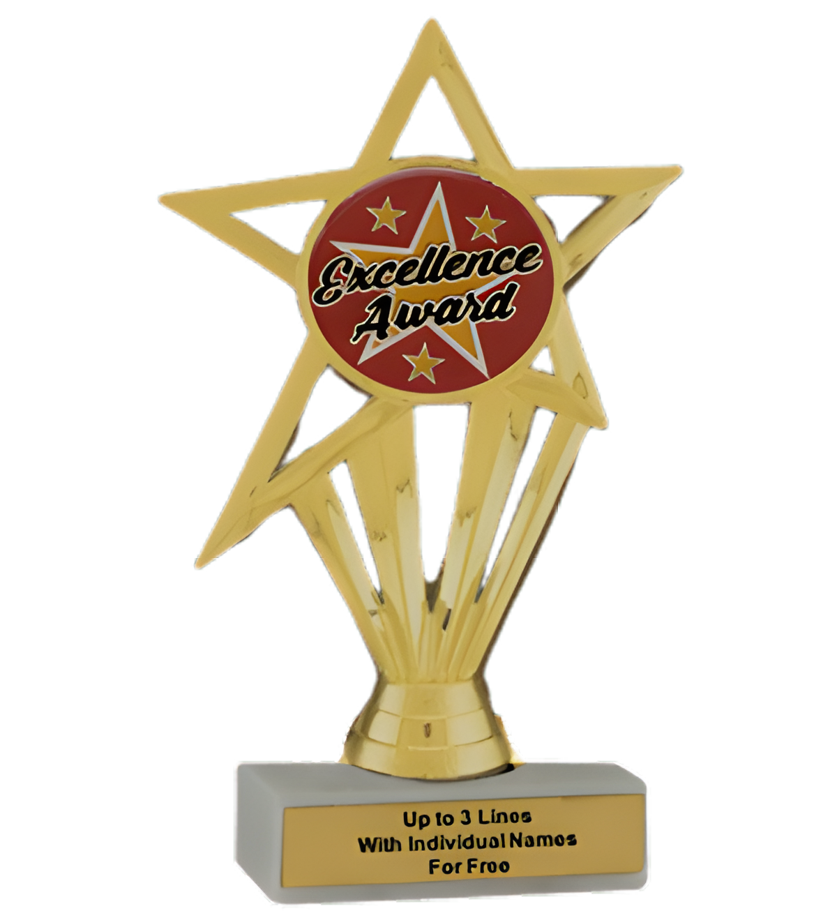 Budget Excellence Insert Trophy