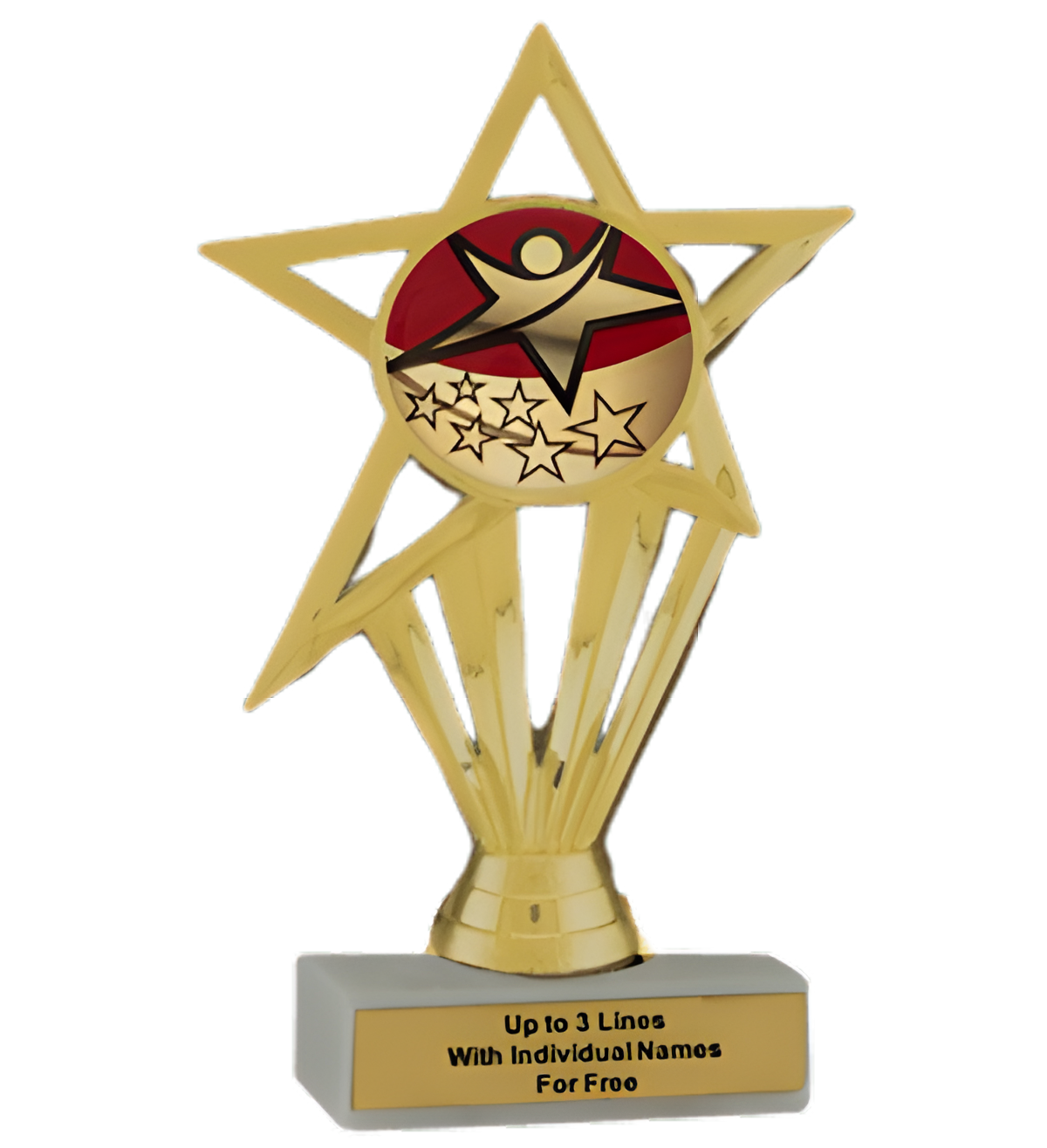 Budget Rising Star Insert Trophy