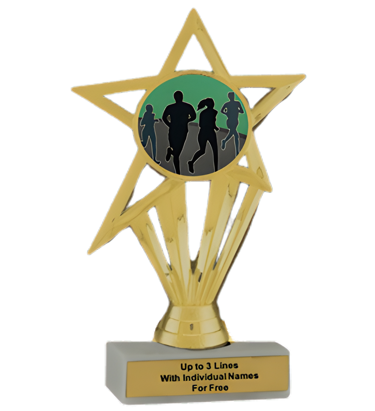 Budget Running Insert Trophy