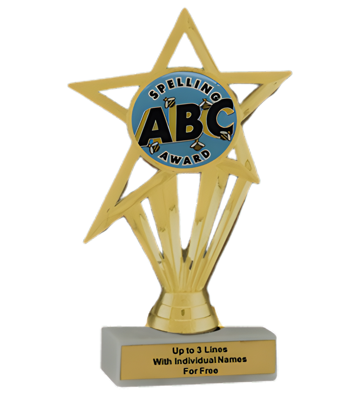 Budget Spelling Bee Insert Trophy