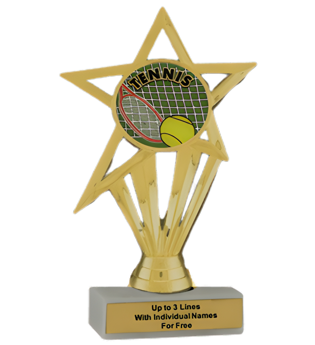 Budget Tennis Insert Trophy
