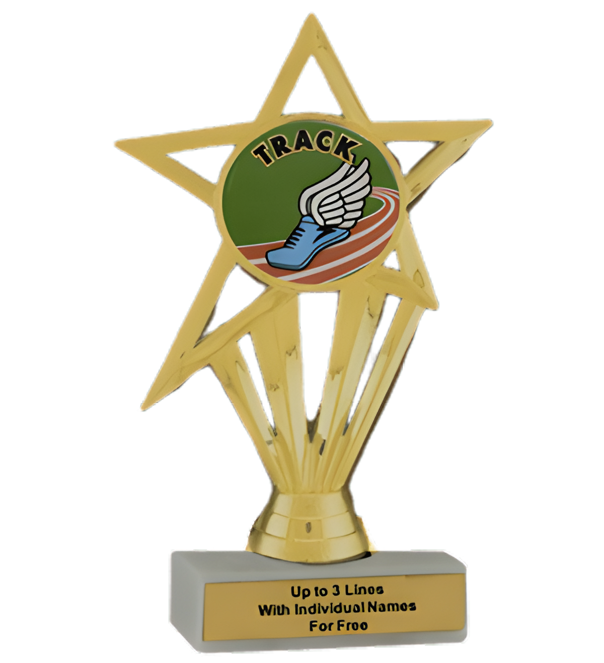 Budget Track Insert Trophy