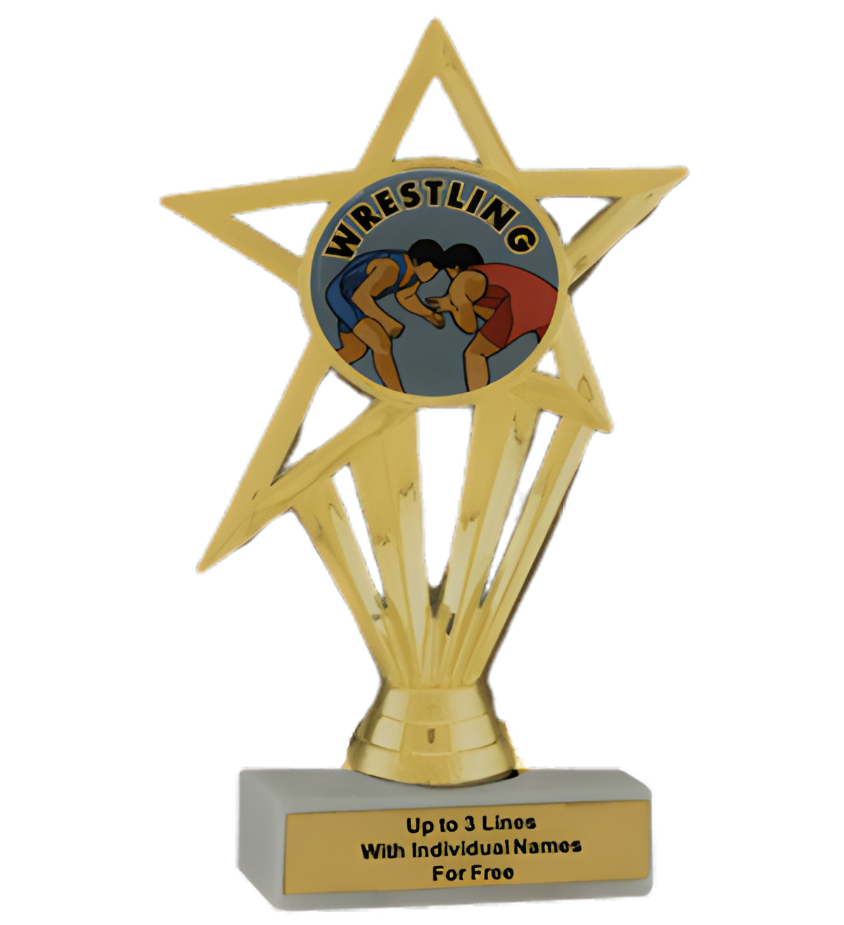 Budget Wrestling Insert Trophy