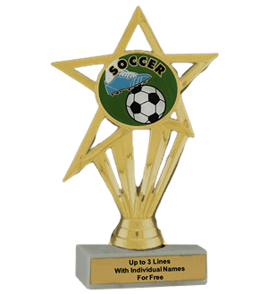 Budget Soccer Insert Trophy