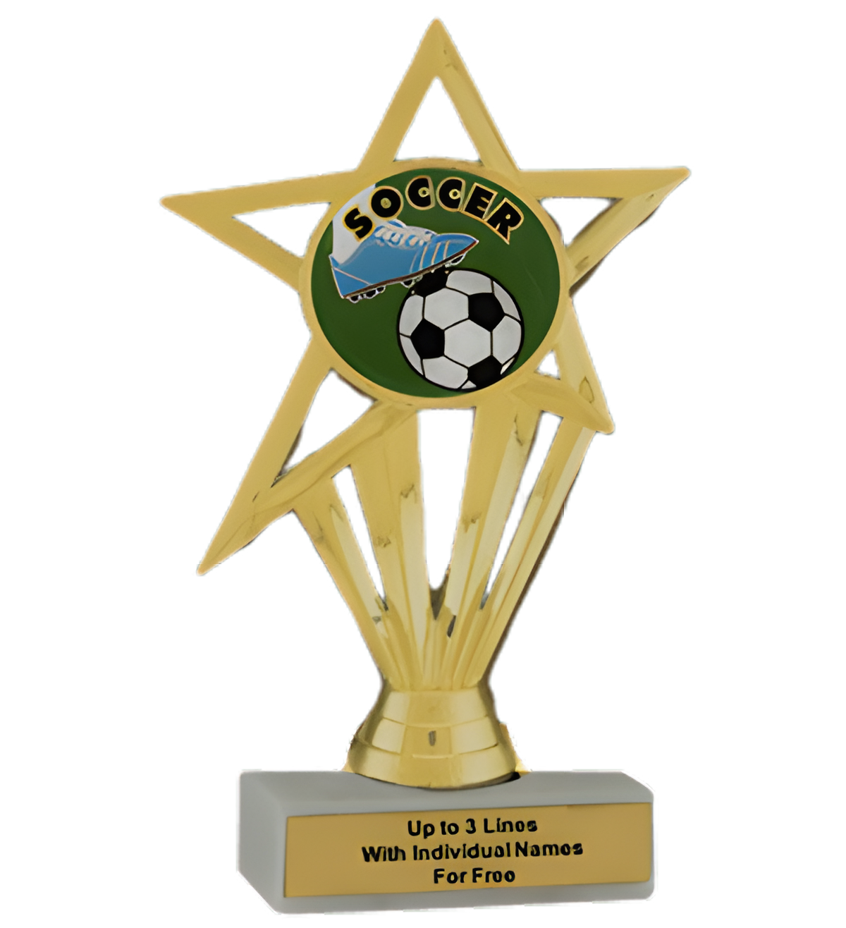Budget Soccer Insert Trophy