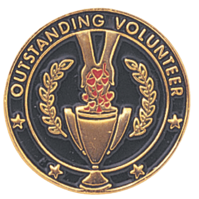 Outstanding Volunteer Pin
