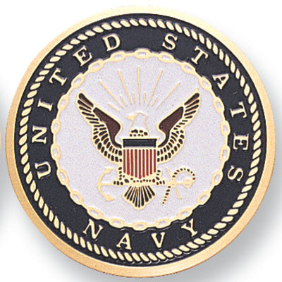 Etched United States Navy Medal Insert (Etched, 518210)