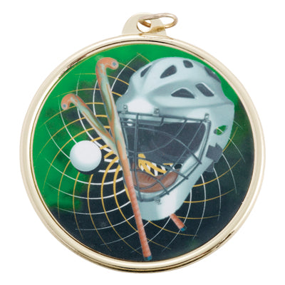Color Field Hockey Medal (2 3/16 Inch)