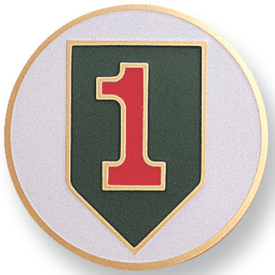 First Infantry Division Medal Insert (Etched)