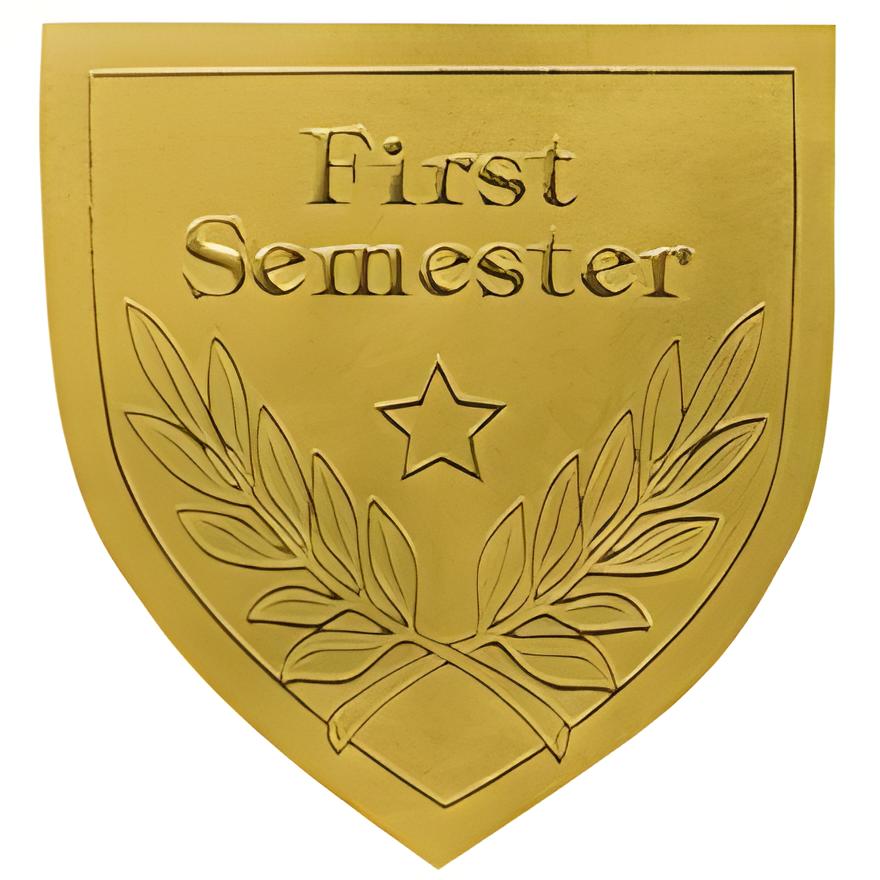 First Semester Seal