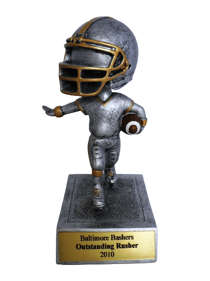 Bobble Head Football Trophy