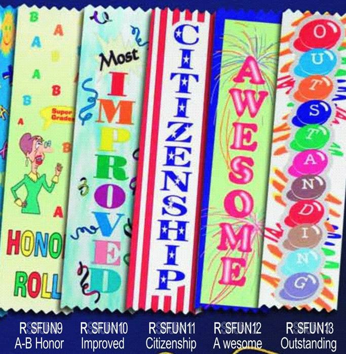 Fun School Award Ribbon