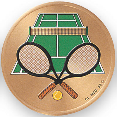 Tennis (GENERAL) Litho Medal Insert