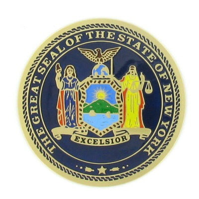 Great Seal Of New York Medal Insert (Etched)
