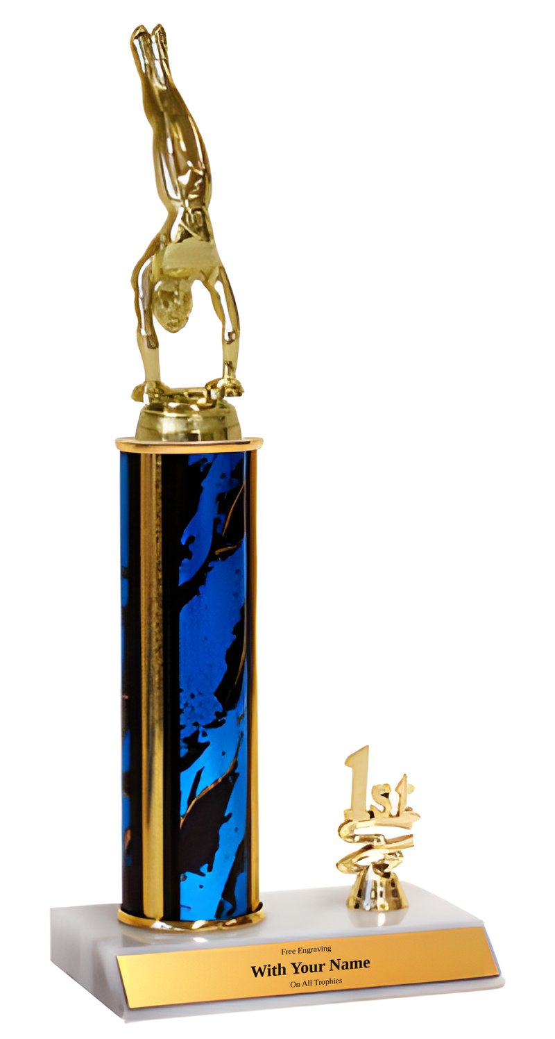 Gymnastics 1st, 2nd and 3rd Place Trophy