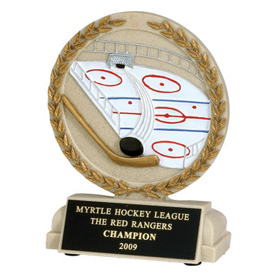 Hockey Cast Stone Trophy