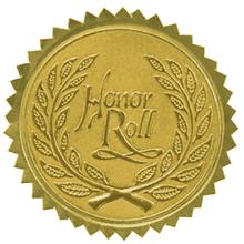 Honor Roll (Round) Certificate Seal