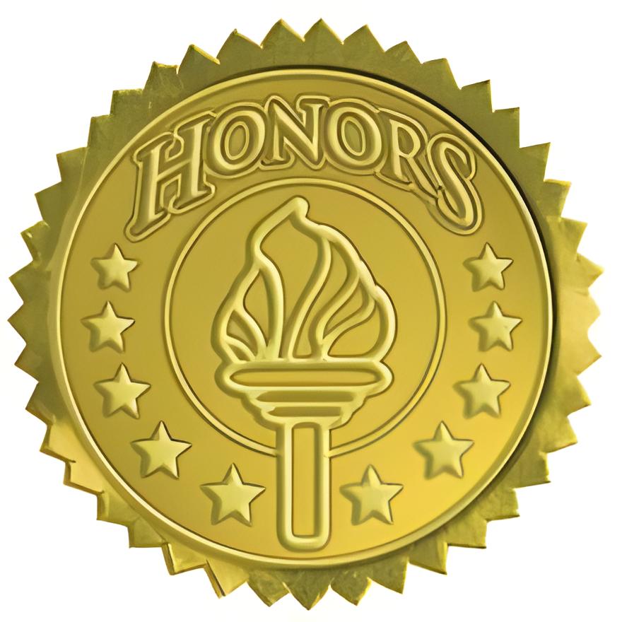 Honors Certificate Seal