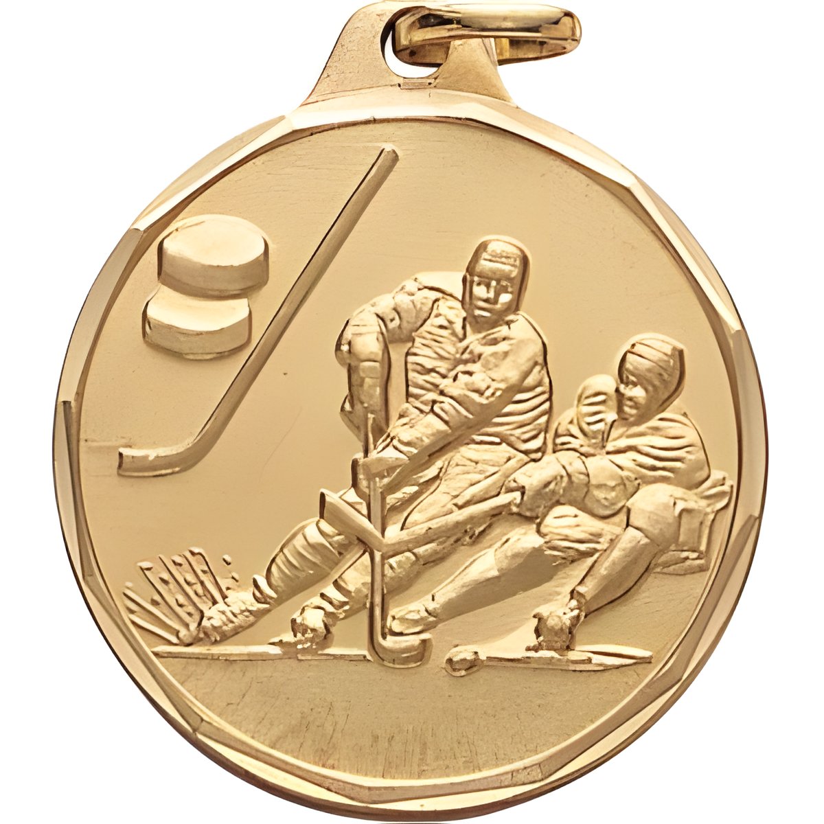 1 1/4" Ice Hockey Medal