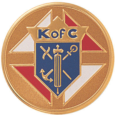 Knights Of Columbus Litho Medal Insert