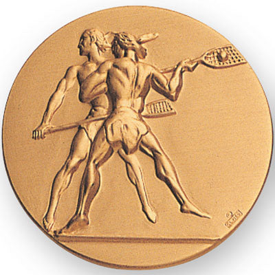Style 504781 Litho Lacrosse Insert Medal