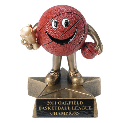 Basketball Little Buddy Resin Trophy