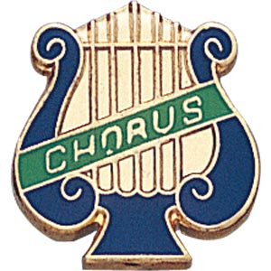 Chorus / Lyre Pin