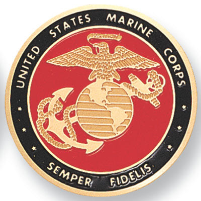 Marine Corps Semper Fidelis Medal Insert (Etched)